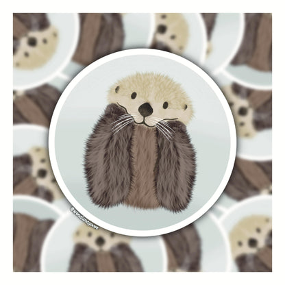 Otter Sticker