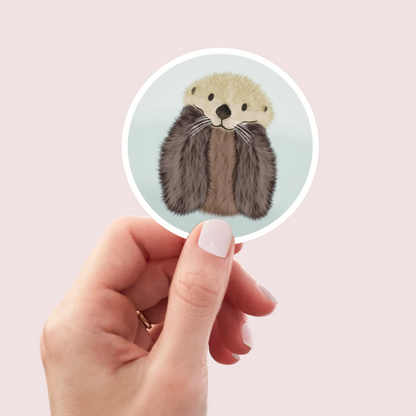 Otter Sticker