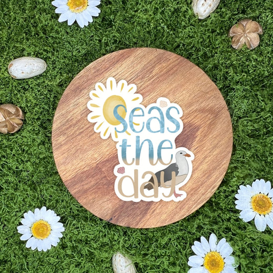 Seas the Day Sticker