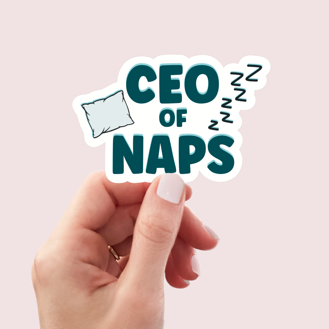 CEO of Naps Sticker