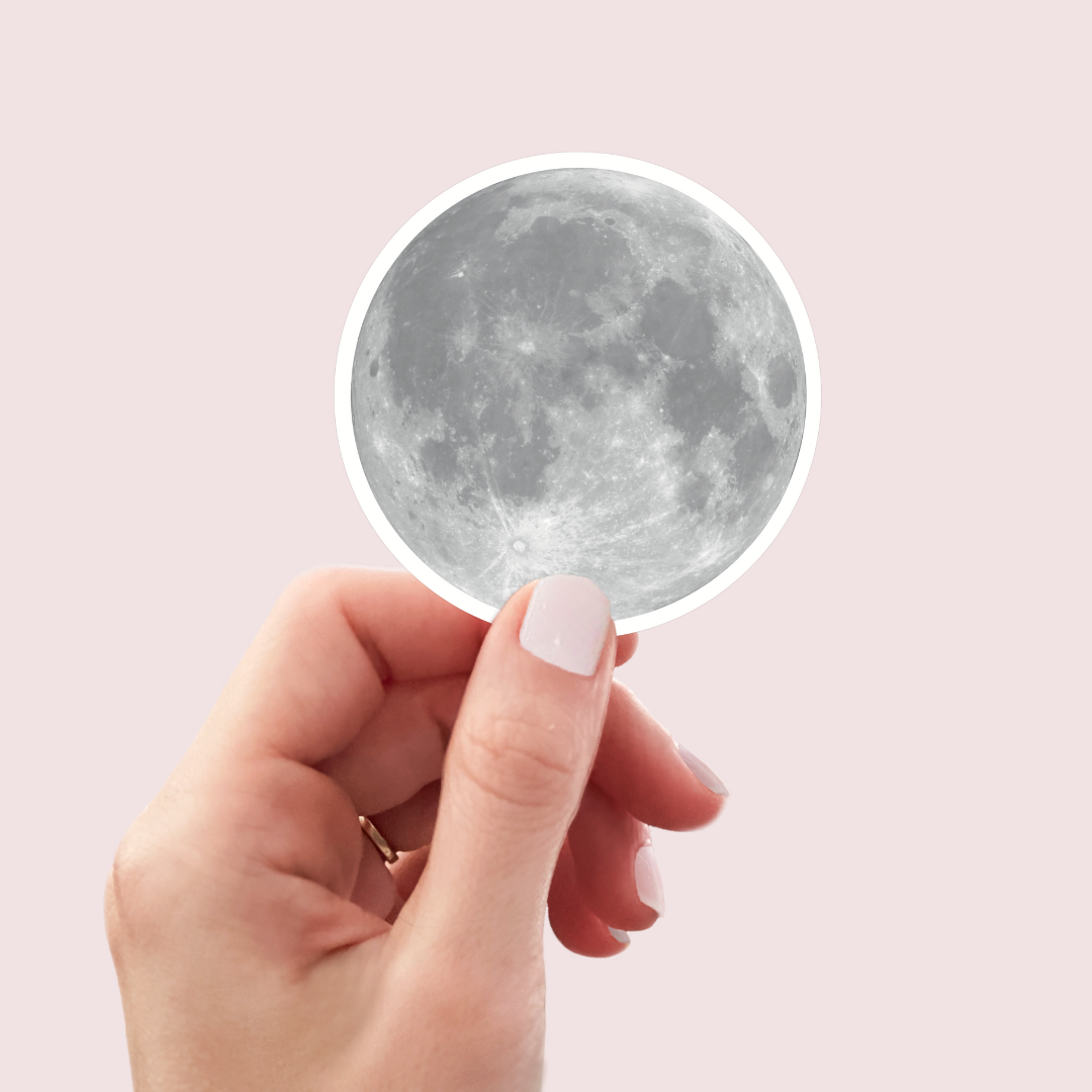 Moon Sticker