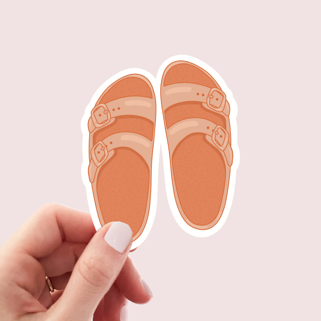 Beach Sandals Sticker