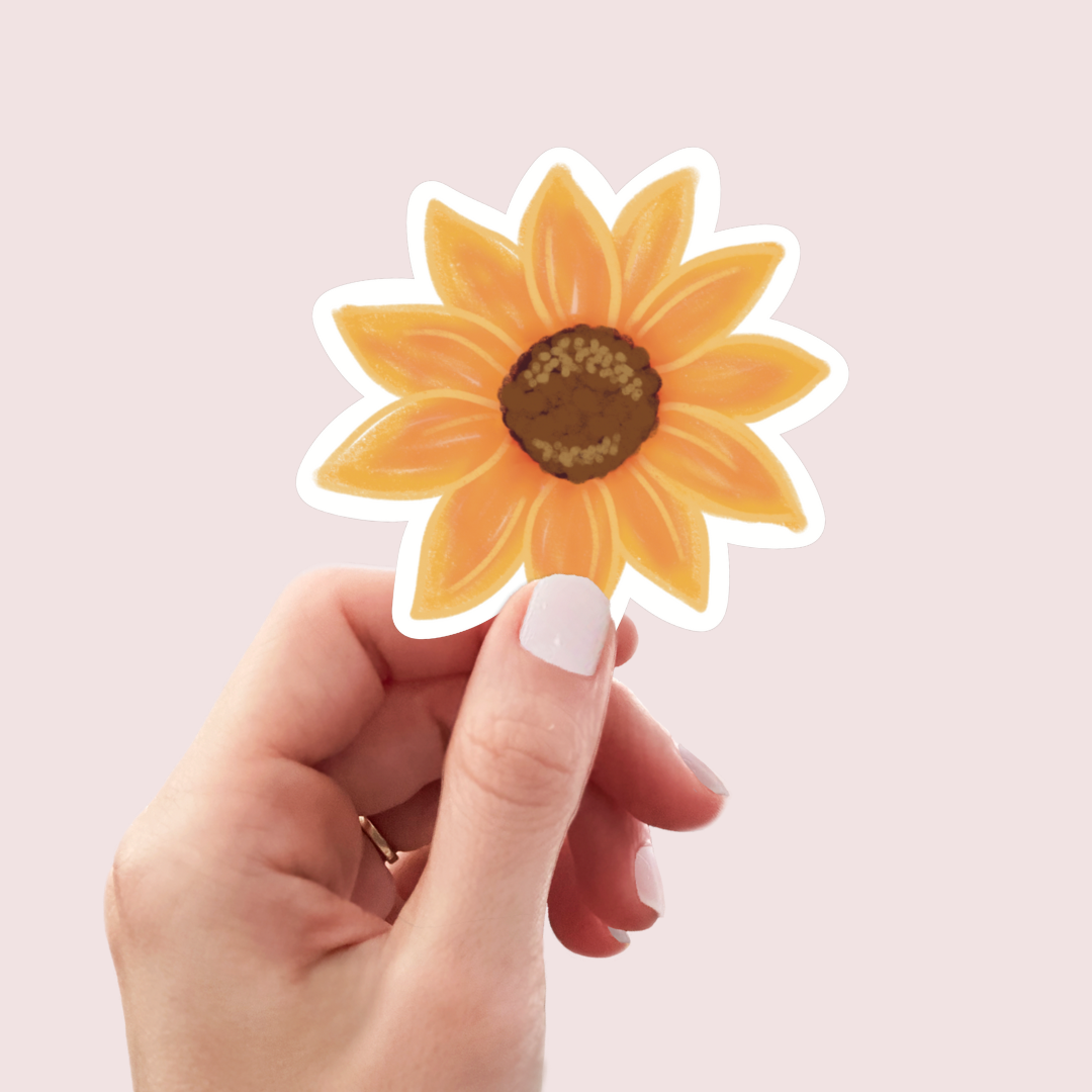 Sunflower Sticker