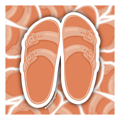 Beach Sandals Sticker