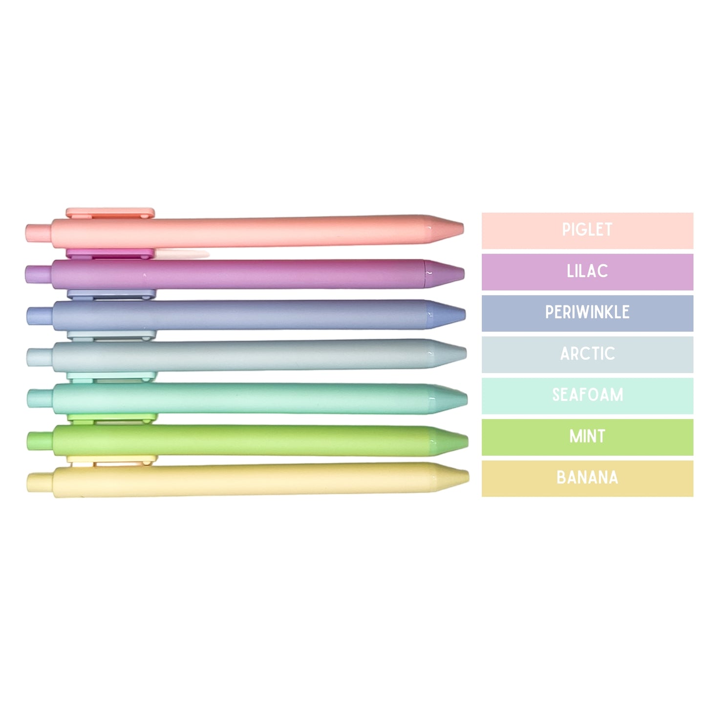 Pastel Forest Pen Set