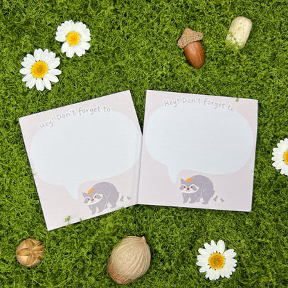 Raccoon Sticky Notes